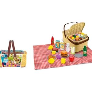 XC Toys Happy Family Picnic Baset Playset of 24Pieces - 008-208