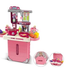 XC Toys Hello Chef Kitchen/Cutlery Suitcase Toy - 008-301A