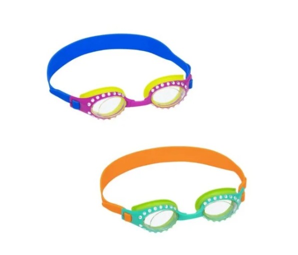 Bestway Sparkle 'n Shine Swimming Goggles, Assorted-1Piece - 21101