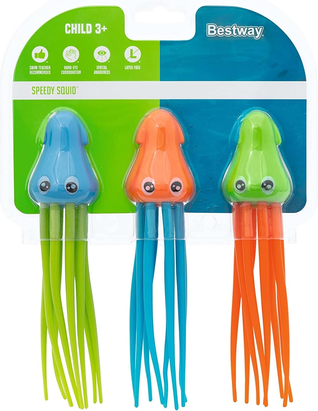 Bestway Hydroswim Dive Toy Speedy Squid, Assorted-1Piece - 26031