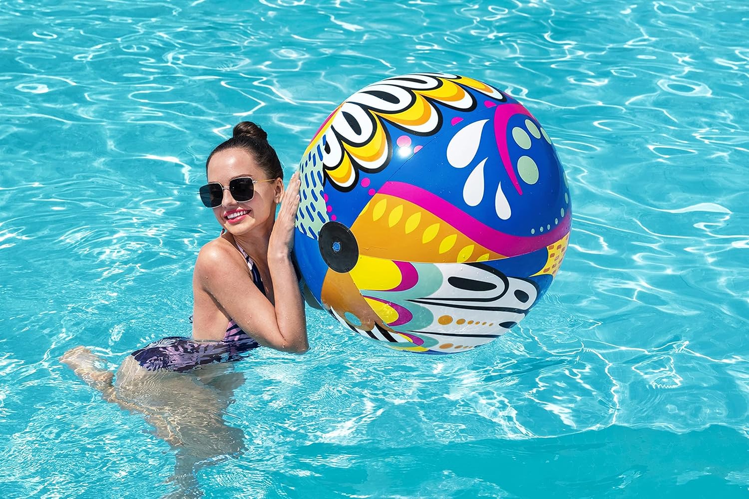 Bestway 36”/91cm Inflatable Beach Ball - 31044 - Image 2