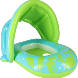 Bestway Splash Star Shaded Baby Boat, Green - 34091