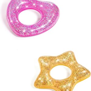 Bestway Glitter Fusion Swim Ring 91cm, Assorted-1Piece - 36141