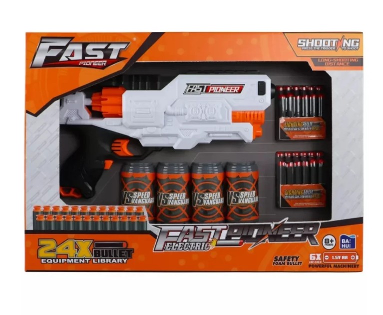 Fast Pioneer Electric Soft Bullet Toy Gun - BIG501K - Image 3