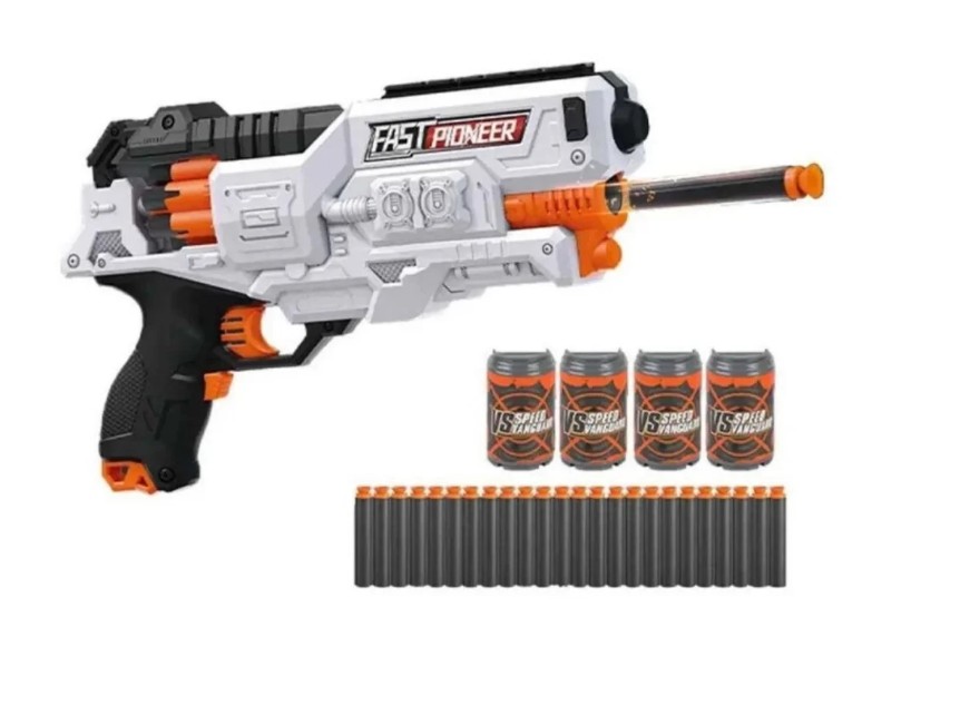 Fast Pioneer Electric Soft Bullet Toy Gun - BIG501K - Image 2