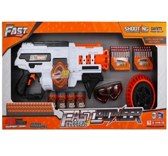 Fast Pioneer Electric Soft Bullet Toy Gun - BIG509K - Image 2