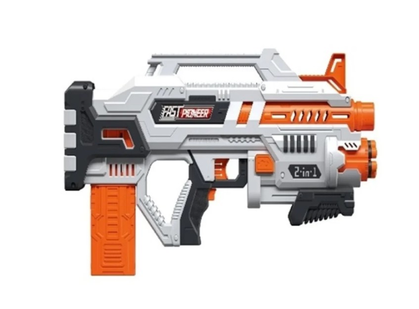 Fast Pioneer Electric and Manual Soft Bullet Toy Gun - BIG533