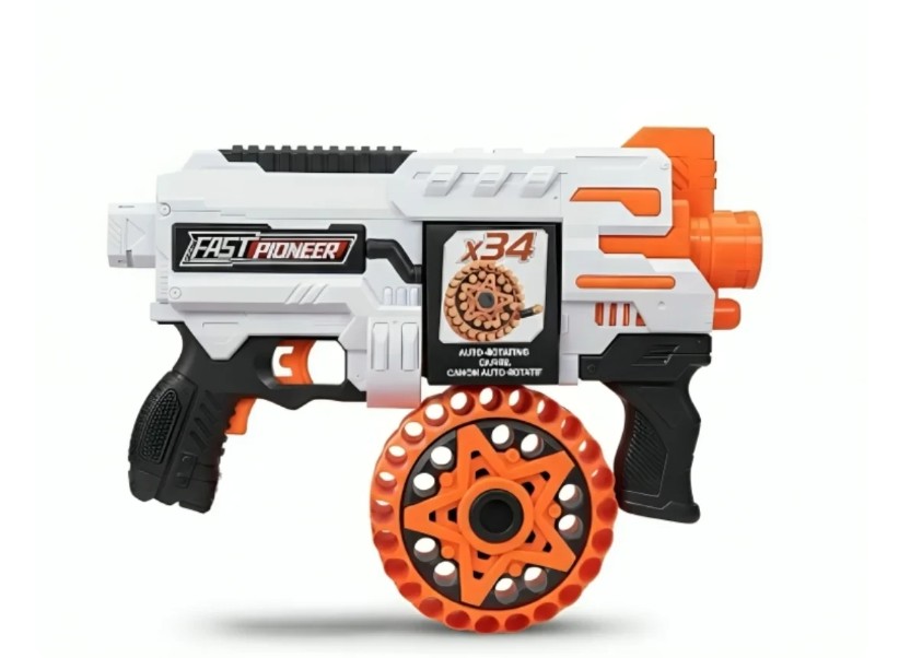 Fast Pioneer Electric Soft Bullet Toy Gun - BIG547-1 - Image 2