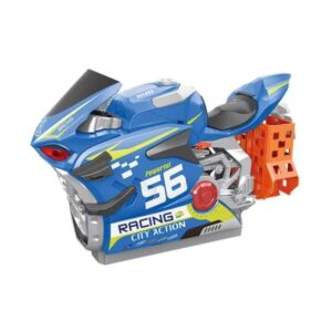 Snapkid Bike Parking Tower Motorcycle, Blue - SK-120S