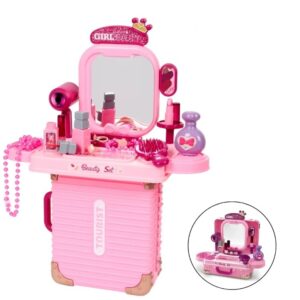 XC Toys Beauty Fashion Dressing Makeup Trolley Case - 008-103A