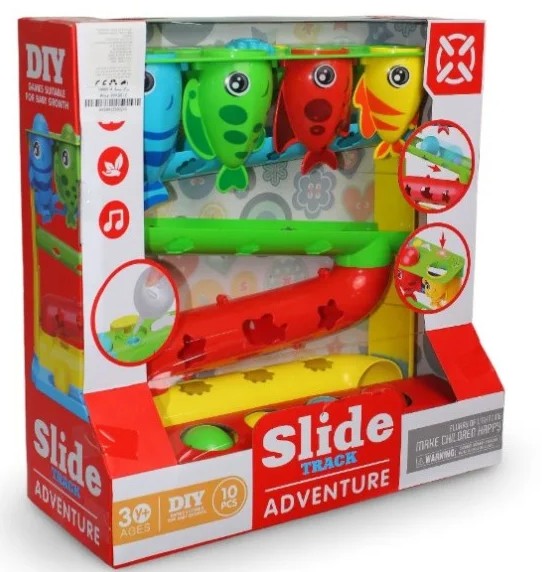 LM Toys DIY Slide Track Adventure Baby Toy - LM9001A - Image 2