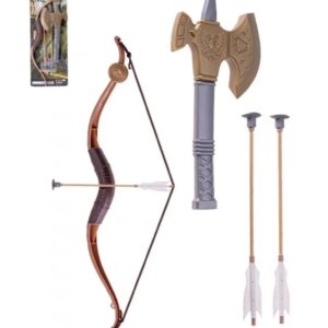 Pocket Toys Warrior Archery Set Bow & Arrow with Axe - 218-3