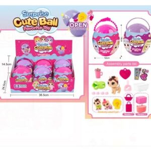 Pocket Toys Surprise Cute Ball Collect Your Favorite Pet Blind Box, Assorted - K2820