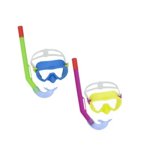 Bestway Crusader Essential Snorkel Mask, Assorted-1piece - 24036
