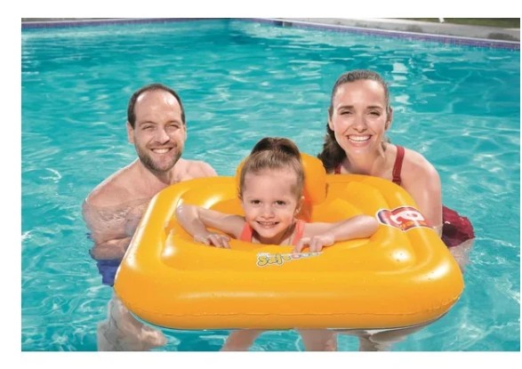 Bestway Swim Safe ABC Pool Float, 76cm x 76cm - 32050 - Image 2