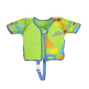 Bestway Swim Safe ABC AquaStar Fabric Kids Life Jacket, Green - 32147-G