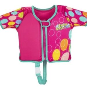 Bestway Swim Safe ABC AquaStar Fabric Kids Life Jacket, Pink - 32147-P