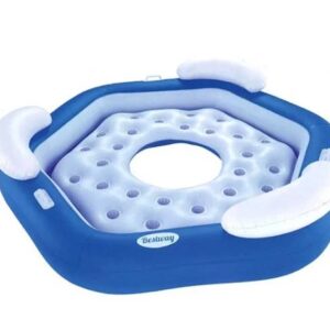 Bestway CoolerZ X3 Inflatable Floating Island, 1.99m x 1.76m - 43111