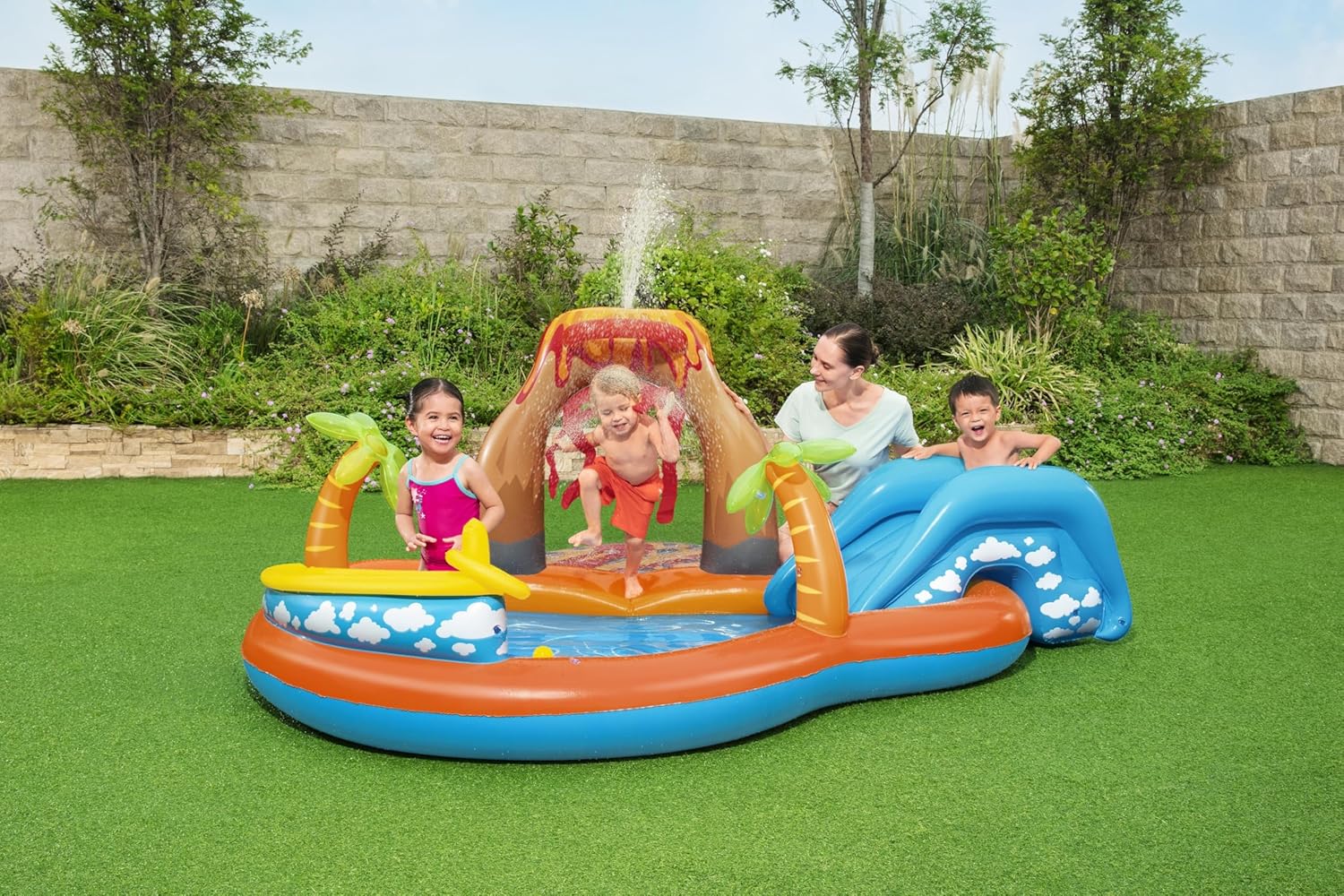 Bestway Lava Lagoon Play Center for Kids 2.65m x 2.65m x 1.04m - 53069 - Image 3