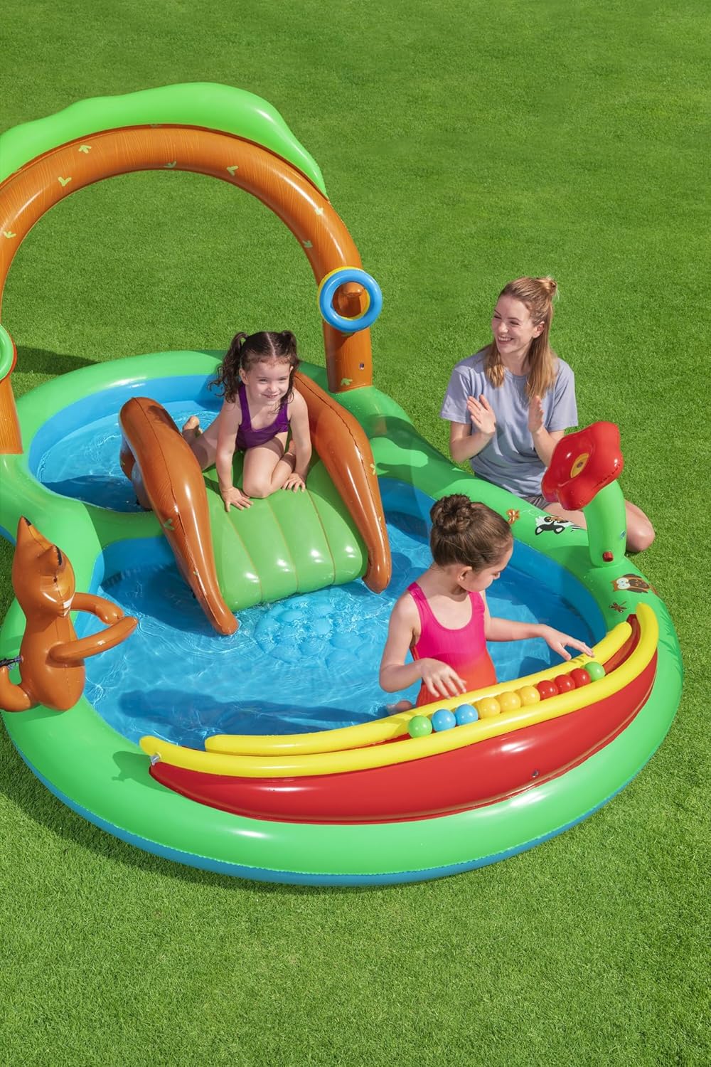 Bestway Friendly Woods Play Center 2.95m x 1.99m x 1.30m - 53093 - Image 2