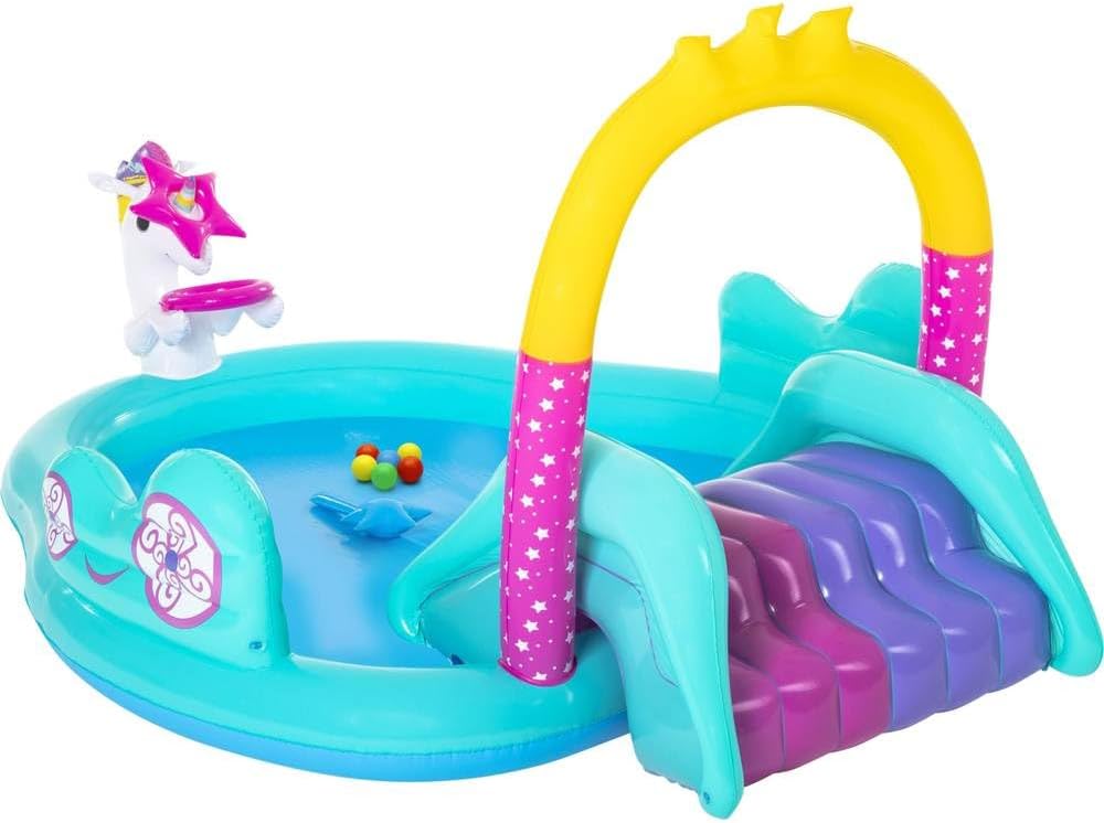 Bestway Magical Unicorn Play Center 2.74m x 1.98m x 1.37m - 53097 - Image 2