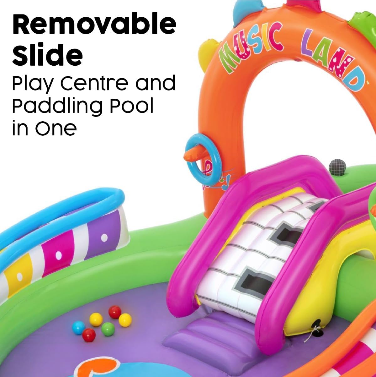 Bestway Sing 'n Splash Play Center 2.95m x 1.90m x 1.37m - 53117 - Image 6