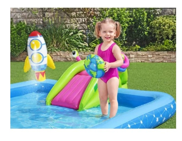 Bestway Little Astronaut Play Center, 2.28m x 2.06m x 84cm - 53126 - Image 4