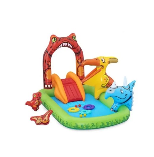 Bestway Jurassic Splash Kids Inflatable Water Play Center and Pool 2.41m x 1.40m x 1.37m - 53160