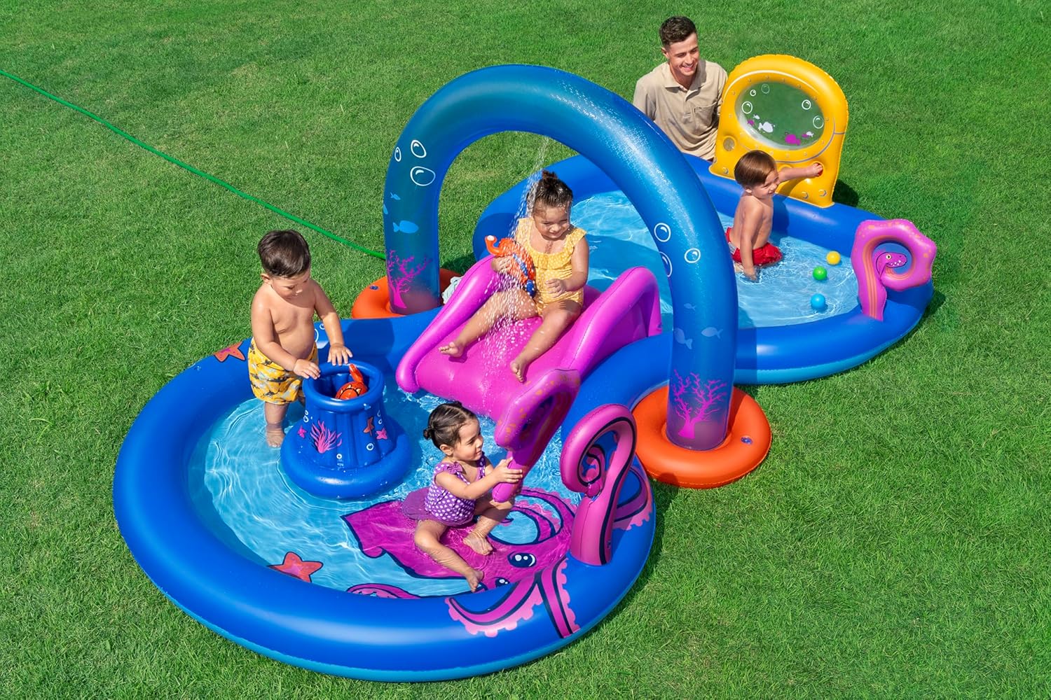 Bestway Sea Odyssey Play Center 3.30m x 1.88m x 1.17m - 53167 - Image 2
