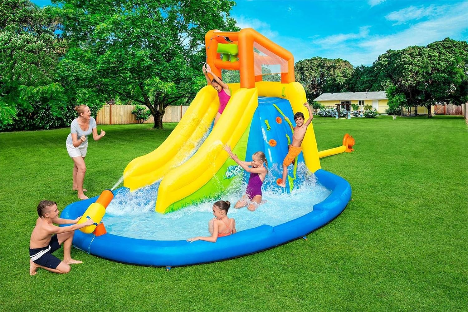 Bestway Mount Splashmore Mega Water Park 4.35m x 2.86m x 2.67m - 53345 - Image 2
