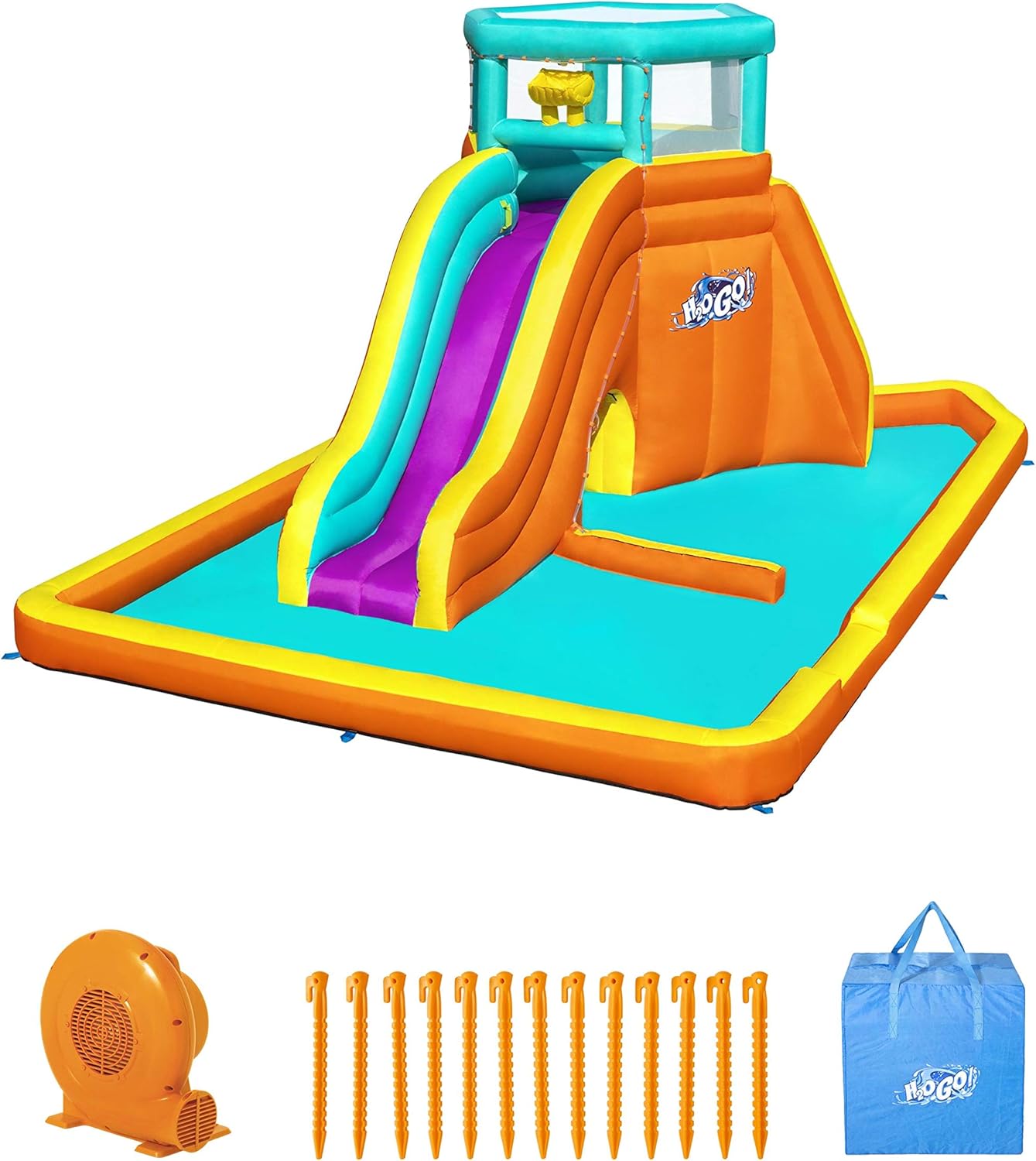 Bestway Tidal Tower Mega Water Park 5.65m x 3.73m x 2.65m - 53385 - Image 7