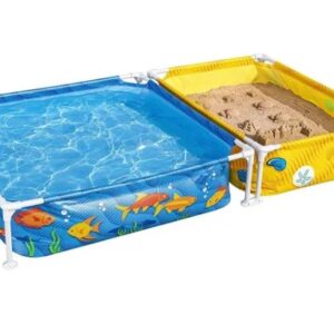 Bestway My First Frame Above Ground Pool and Sand Pit Combo 2.13m x 1.22m x 30.5cm - 561CF