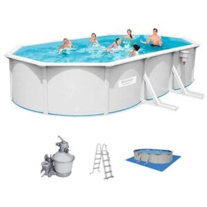 Bestway Hydrium Oval Pool Set, 6.10m x 3.60m x 1.20m - 56369