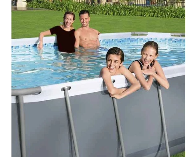 Bestway Power Steel Oval Pool Set, 4.27m x 2.50m x 1.00m - 56620 - Image 4