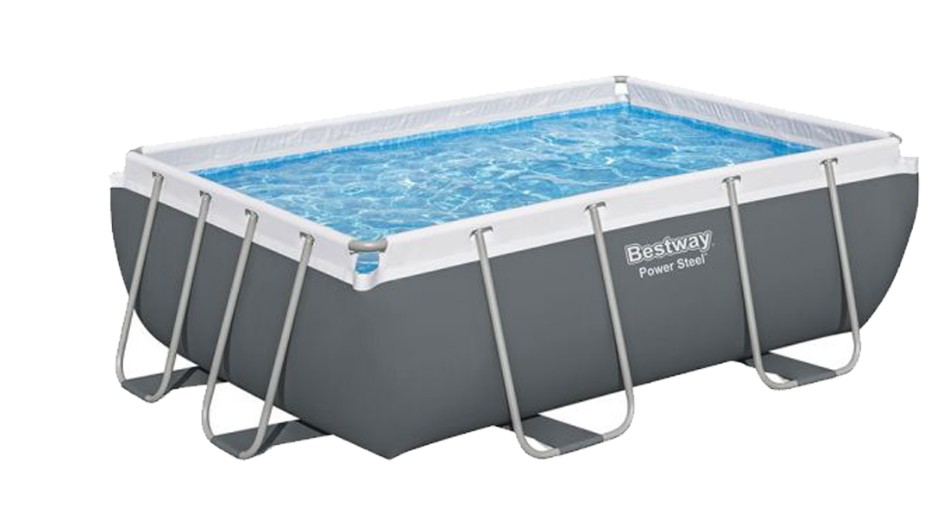 Bestway Power Steel Rectangular Frame Pool, 2.82m x 1.96m x 84cm - 56629 - Image 2