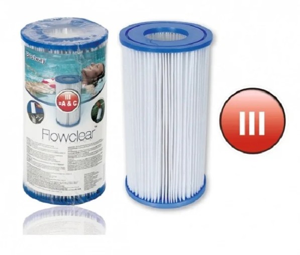 Bestway Flowclear Filter Cartridge (III) for Pump - 58012