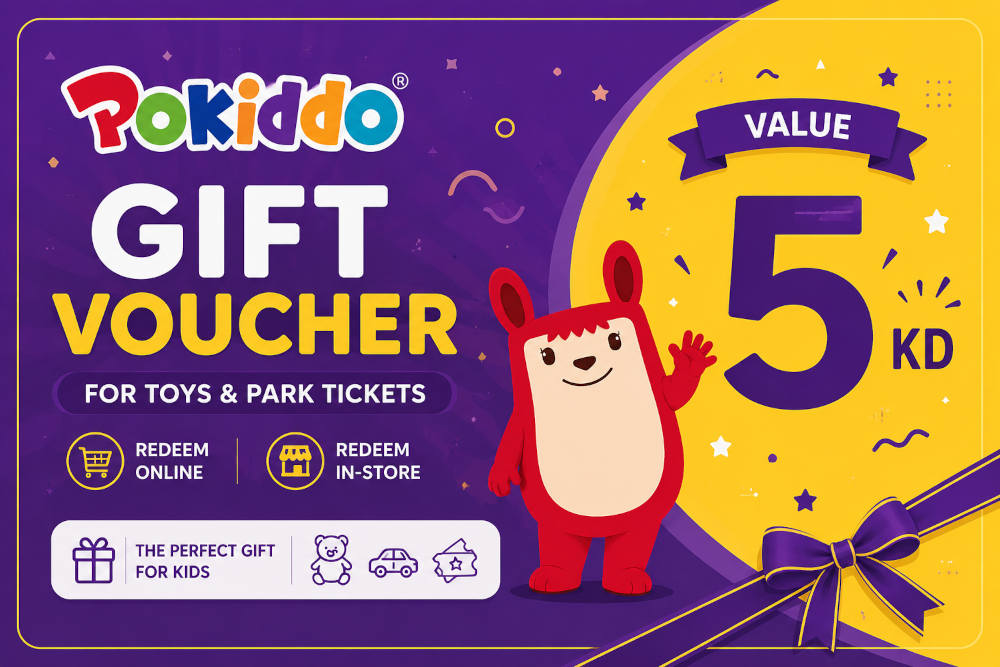 Pokiddo Gift Voucher – 5 KD