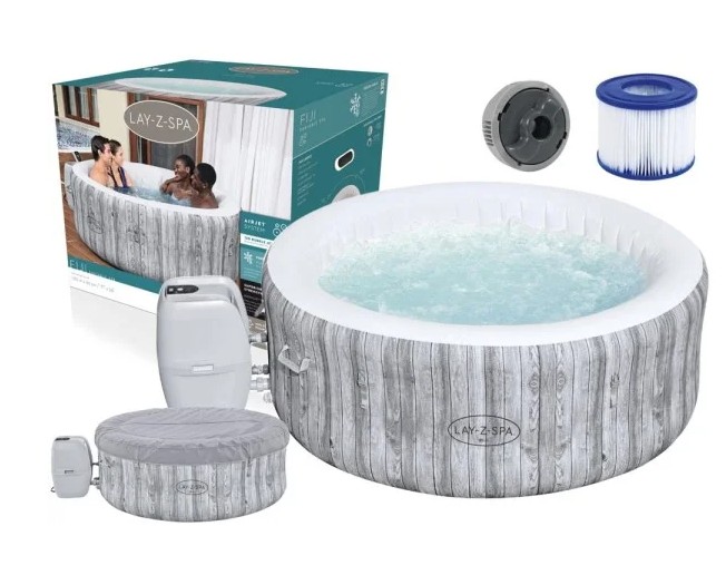 Bestway Lay-Z-Spa Fiji AirJet Inflatable Hot Tub Spa 2-4 Person, 1.80m x 66cm - 60085 - Image 2