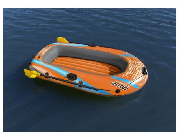 Bestway Kondor Elite 2000 Inflatable Raft Set 1.96m x 1.06m - 61141 - Image 2