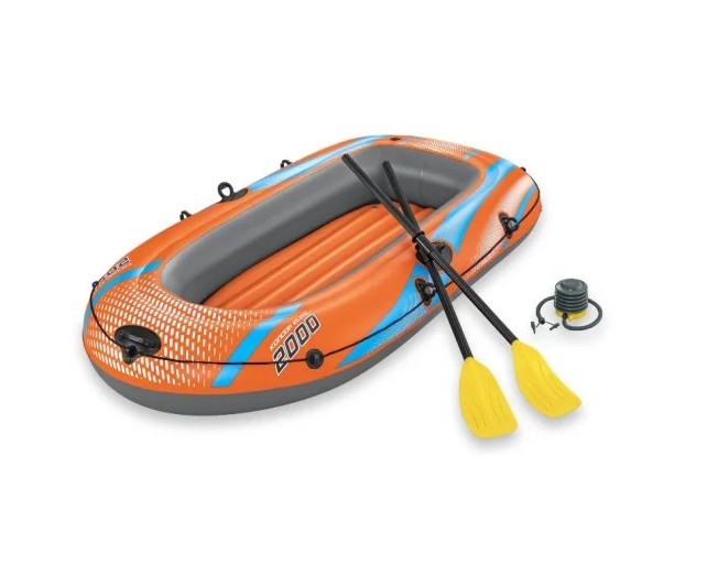 Bestway Kondor Elite 2000 Inflatable Raft Set 1.96m x 1.06m - 61141