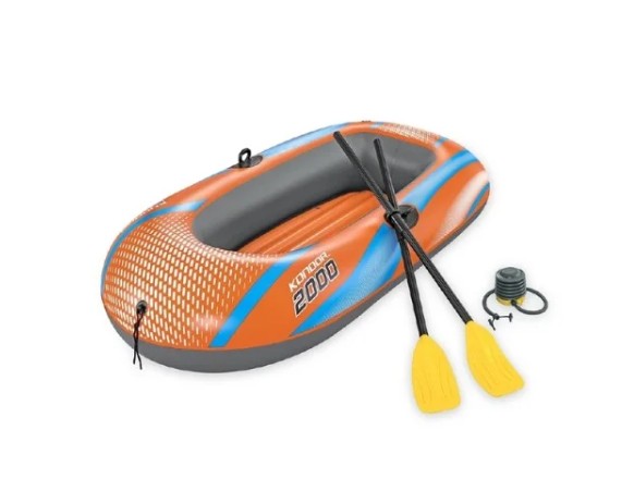 Bestway Kondor 2000 Raft Set, 1.85m x 0.97m - 61142