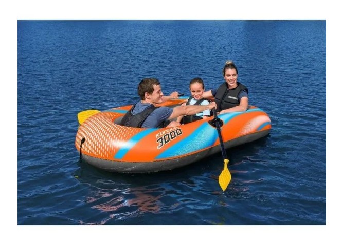 Bestway Kondor Elite 3000 Raft Set, 2.46m x 1.22m - 61145 - Image 2