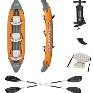 Bestway Hydro-Force 3 Person Inflatable Kayak Set, 3.81m x 1.00m - 65132