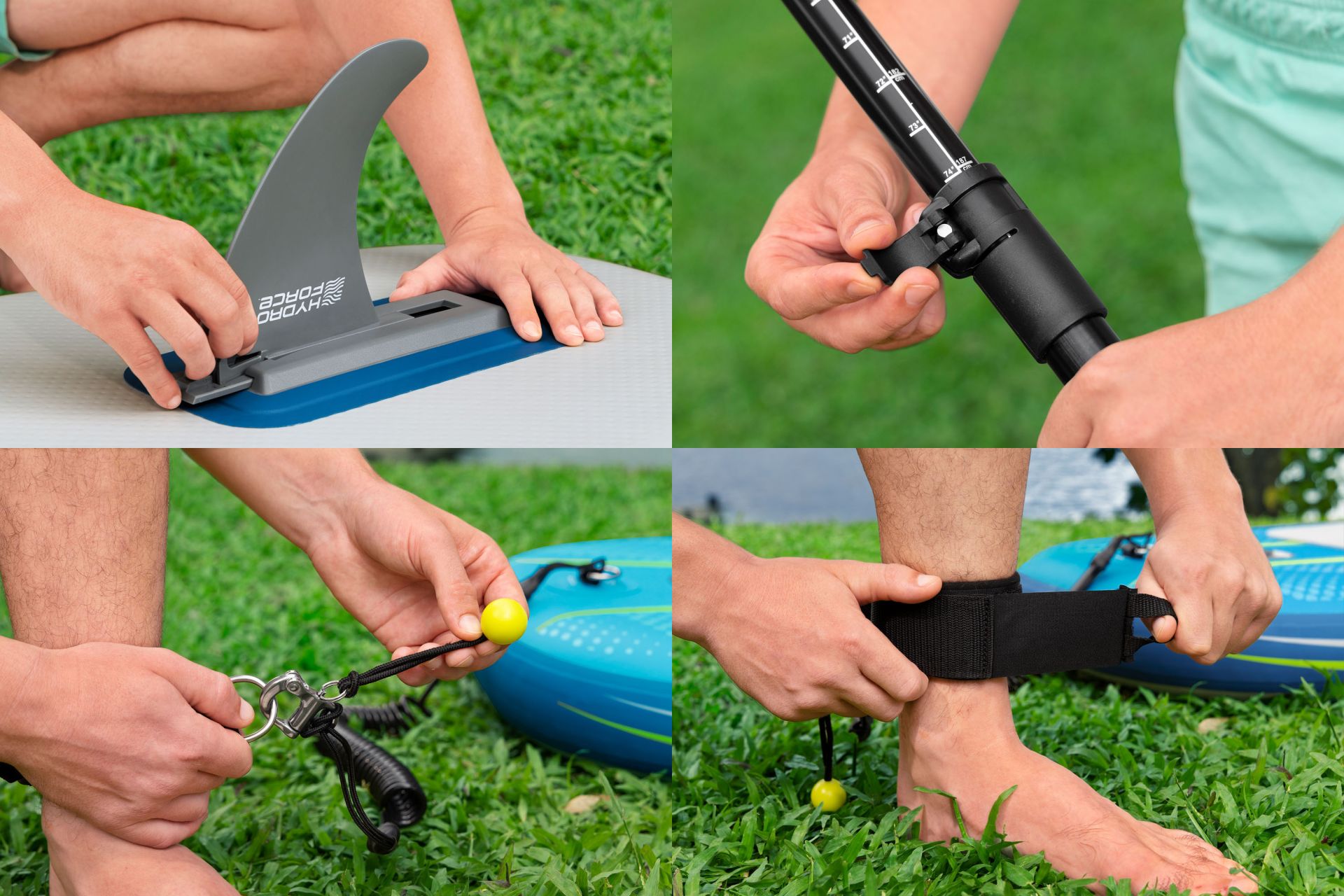Bestway Aqua Journey 9' Stand-Up Paddleboard Set 2.74m x 76cm x 12cm - 6532A - Image 6
