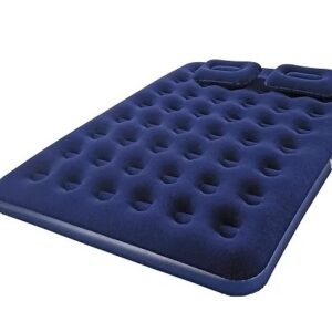 Bestway Easy Inflatable Airbed with Air Pump, 2.03m x 1.52m x 22cm - 67374