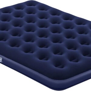 Bestway Flocked Inflatable Queen Air Mattress, 2.03m x 1.52m x 22cm - 67003