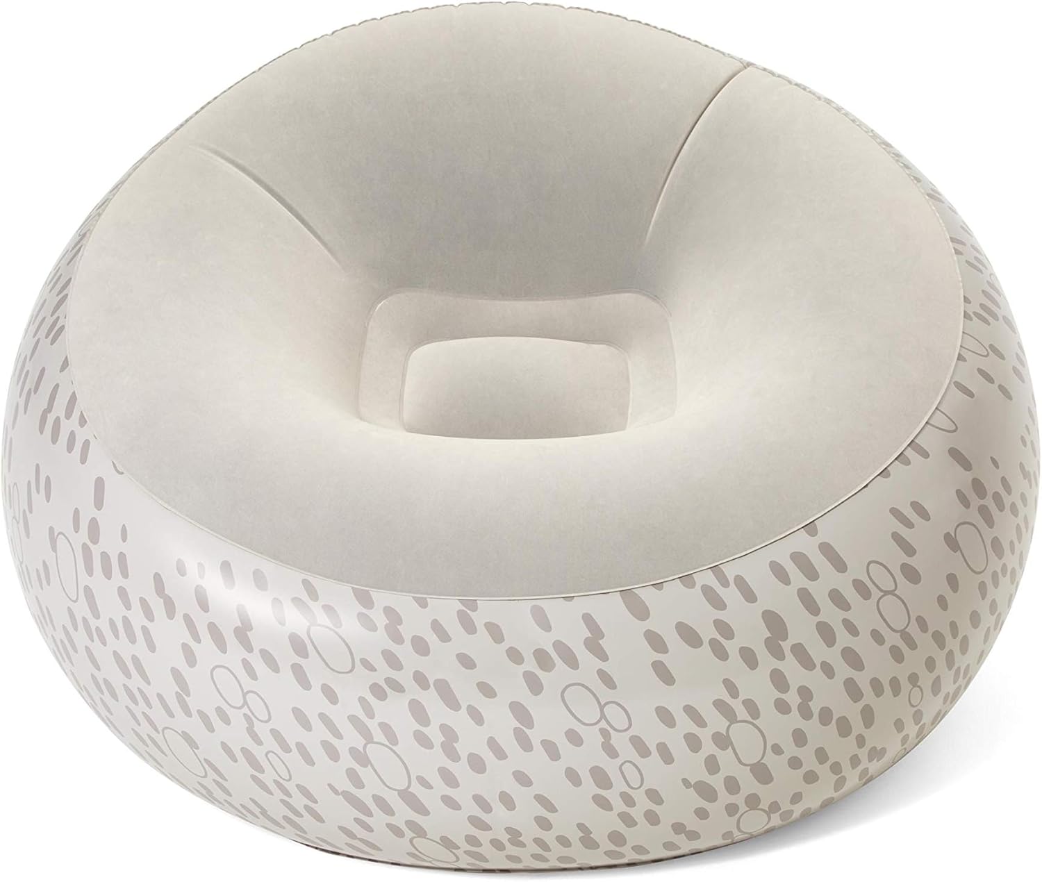 Bestway Inflate-A-Chair Air Chair, 1.12m x 1.12m x 66cm, Assorted-1Piece - 75052 - Image 4