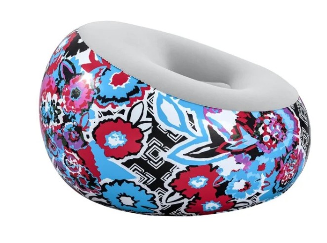 Bestway Inflatable Armchair Single Chair, Multicolour, 1.12m x 1.12m x 66cm - 75111 - Image 2