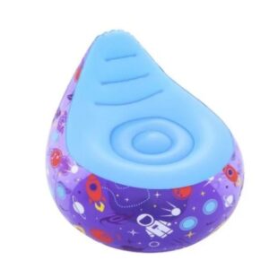 Bestway Astro Glow LED Kids Inflatable Air Chair, 72cm x 72cm x 64cm- 75122