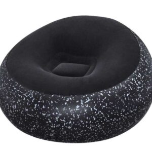 Bestway Inflatable Chair Inflate-A-Chair 1.12m x 1.12m x 66cm, Black - 75153